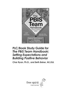 PBIS-Team-Handbook- Study Guide