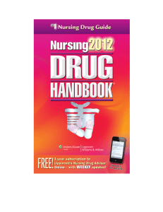 [Nursing Drug Handbook] Lippincott - Nursing2012 Drug Handbook, 32nd Edition (Nursing Drug Handbook)   (2011, Lippincott Williams & Wilkins) - libgen.lc