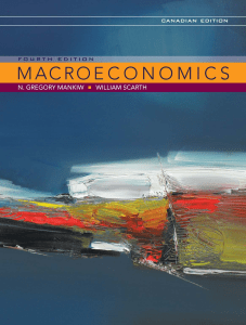 Macroeconomics (Canadian Edition) 4th Edition Gregory Mankiw