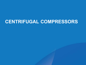 Centrefugal compressor