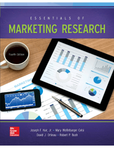Essentials of Marketing Research by Joseph F.- Jr. Hair- Mary F. Wolfinbarger- David J. Ortinau