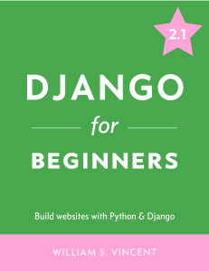 Django for beginners Build websites with Python & Django Rus