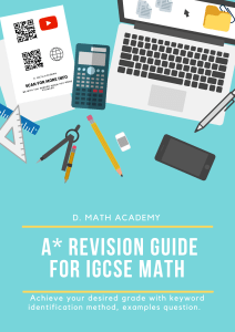 Revision Guide for IGCSE Math