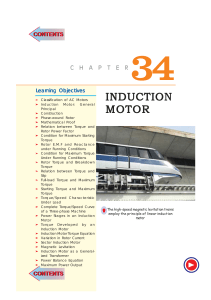 34. INDUCTION MOTOR