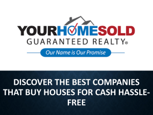 Find Your Ideal Best Companies That Buy Houses For Cash