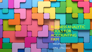 Business Analytic Tools for Accounting Firm
