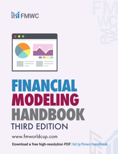 Financial Modeling Handbook 3rd Edition 1710361684