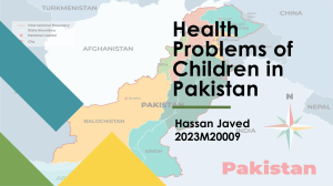 Hassan Children health Pakistan 