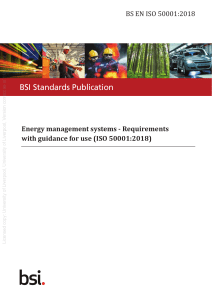BS EN ISO 50001 2018 Energy management systems - -- The British Standards Institution -- 2018 -- 9780580934438 -- 2db033deb5565396d7d38a9b0d1cce77 -- Anna’s Archive