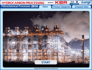 Petrochemical Processes 2010 2010 Petroc
