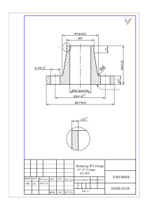 REDUCING WN FLANGE