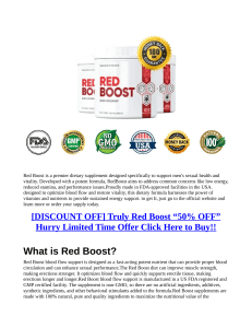 Red Boost Reviews SCAM SHOCKING RESULTS You Know This