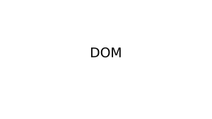 Document Object Model (DOM) Explained