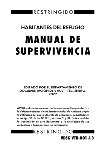 Fallout manual Spanish