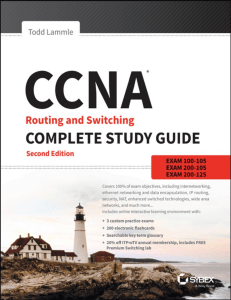 Todd Lammle - CCNA Routing and Switching Complete Study Guide