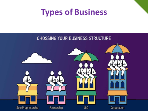 accounting business structure