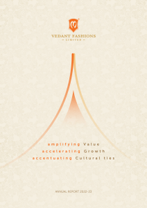 Vedanta Fashion Limited-Annual-Report-2022-23