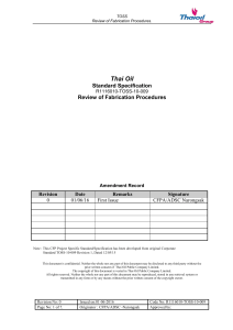 R1116010-TOSS-10-009-rev0-Review of Fabrication Procedures
