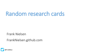 Research Cards Random