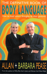Allan and Barbara Pease - Body Language The Definitive Book