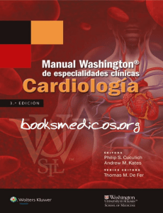 Manual Washington de Especialidades Clinicas Cardiologia