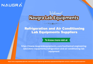Refrigeration and Air Conditioning Lab Equipments Suppliers
