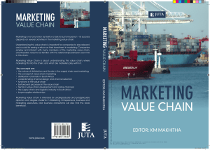 mnm2613 Marketing Value Chain