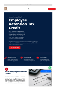 What is The Nonrefundable Portion of Employee Retention Credit in Westbury