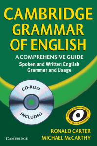 Cambridge grammar of English