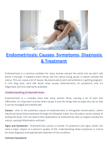 Endometriosis Causes, Symptoms, Diagnosis & Treatment