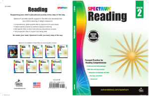 Spectrum Reading 2