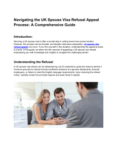 uk spouse visa refusal appeal 