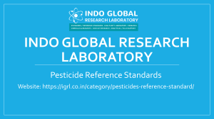 Pesticide Reference Standards