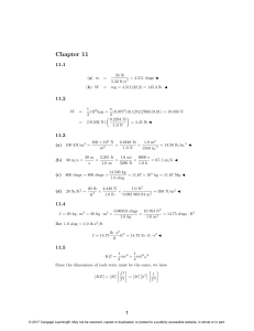 Physics Dimensional Analysis & Unit Conversions