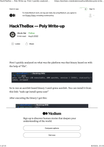 HackTheBox — Poly Write-up. First I quickly analyzed on what was… by Akuto Sai Medium