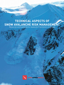 Technical Aspects of Snow Avalanche Mitigation