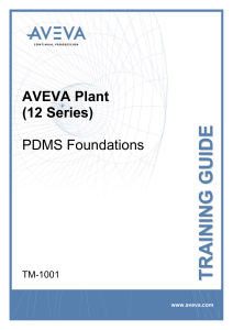 TM-1001 aveva plant 12 series pdms foundations rev50 
