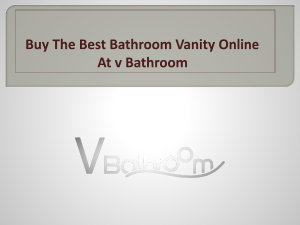 Buy The Best Bathroom Vanity Online At v Bathroom