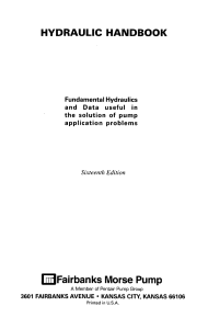 Hydraulic Handbook