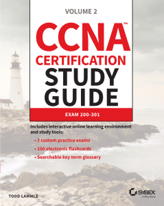 [CCNA Certification] Todd Lammle - CCNA Certification Study Guide  Exam 200-301 (2020, Sybex) - libgen.li