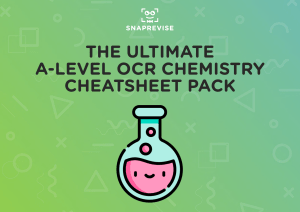 OCR A-LEVEL CHEMISTRY CHEATSHEET