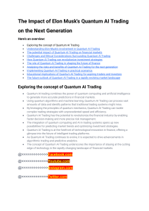 Elon Musk Quantum AI Trading App 2024