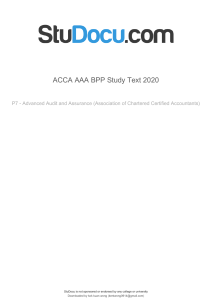 pdfcoffee.com acca-aaa-bpp-study-text-2020-pdf-free