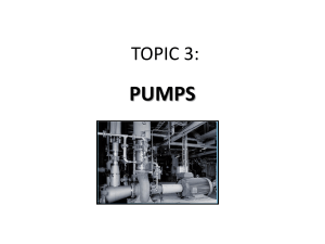 Topic 3- Pump note LATEST