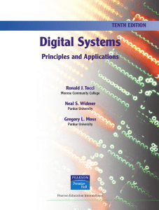 Ronald J. Tocci, Neal S. Widmer, Gregory L. Moss, Digital Systems -Principles and Applications, 10th ed (2)