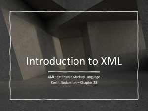 Unit 6 XML