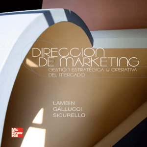 Lambin. Direccion marketing. 2009 (2)