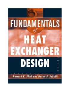 fundamentals of heat exchanger design Ramesh