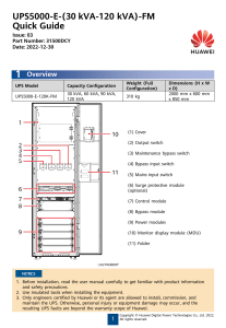 UPS5000-E-(30 kVA-120 kVA)-FM Quick Guide