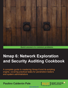 Nmap 6- Network Exploration and Security Auditing Cookbook